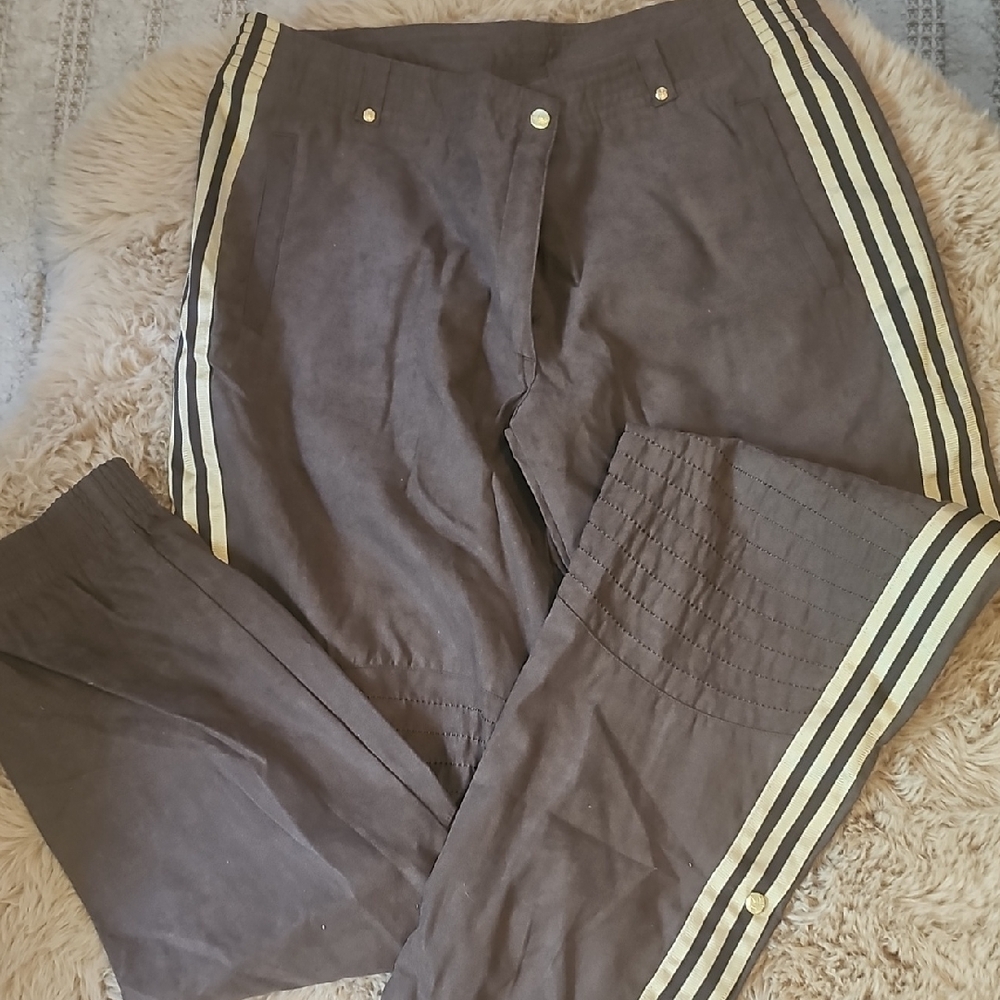 Adidas Light Brown Gold Track Pants